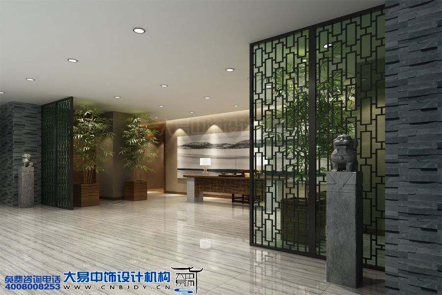 北京國際酒店新中式裝修風格設計古今藝術文化的碰撞