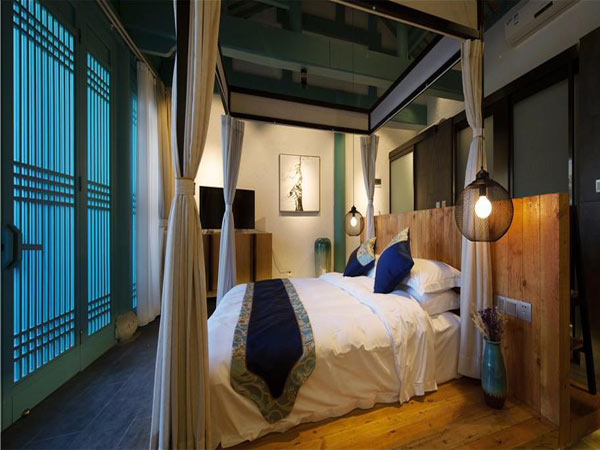 新中式客棧設(shè)計效果圖