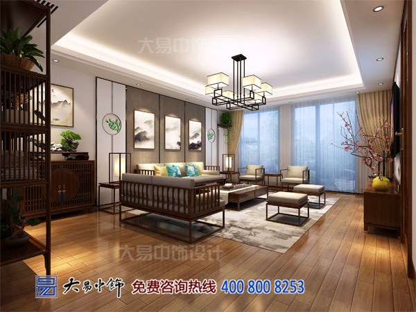 開啟現(xiàn)代生活詩意篇章，香頌復(fù)式家居新中式設(shè)計