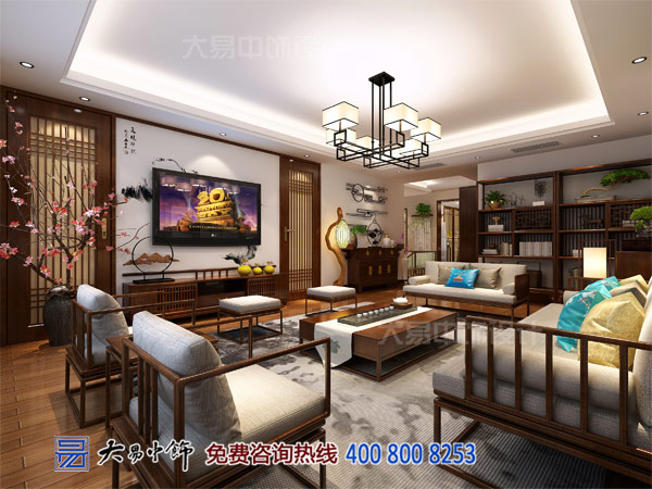 開啟現(xiàn)代生活詩意篇章，香頌復(fù)式家居新中式設(shè)計