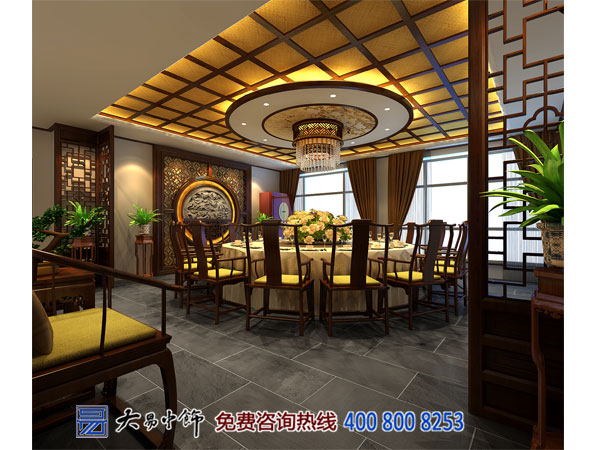 青海西寧中式酒樓設(shè)計 造禪意典雅就餐空間