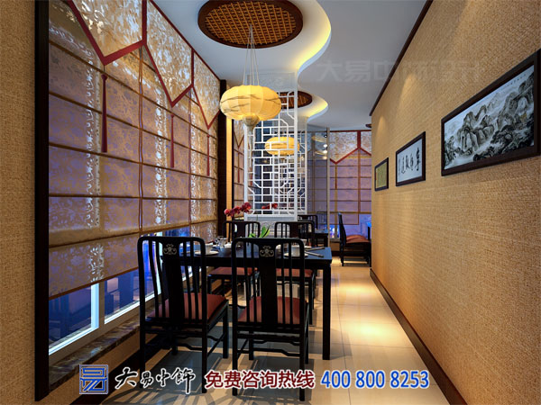 青海西寧中式酒樓設(shè)計 造禪意典雅就餐空間