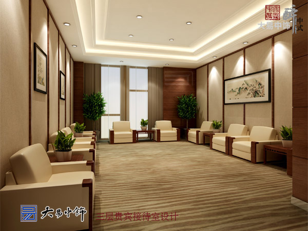 北京蘭帕國際酒店商務會議廳新中式風格裝修設計(一)